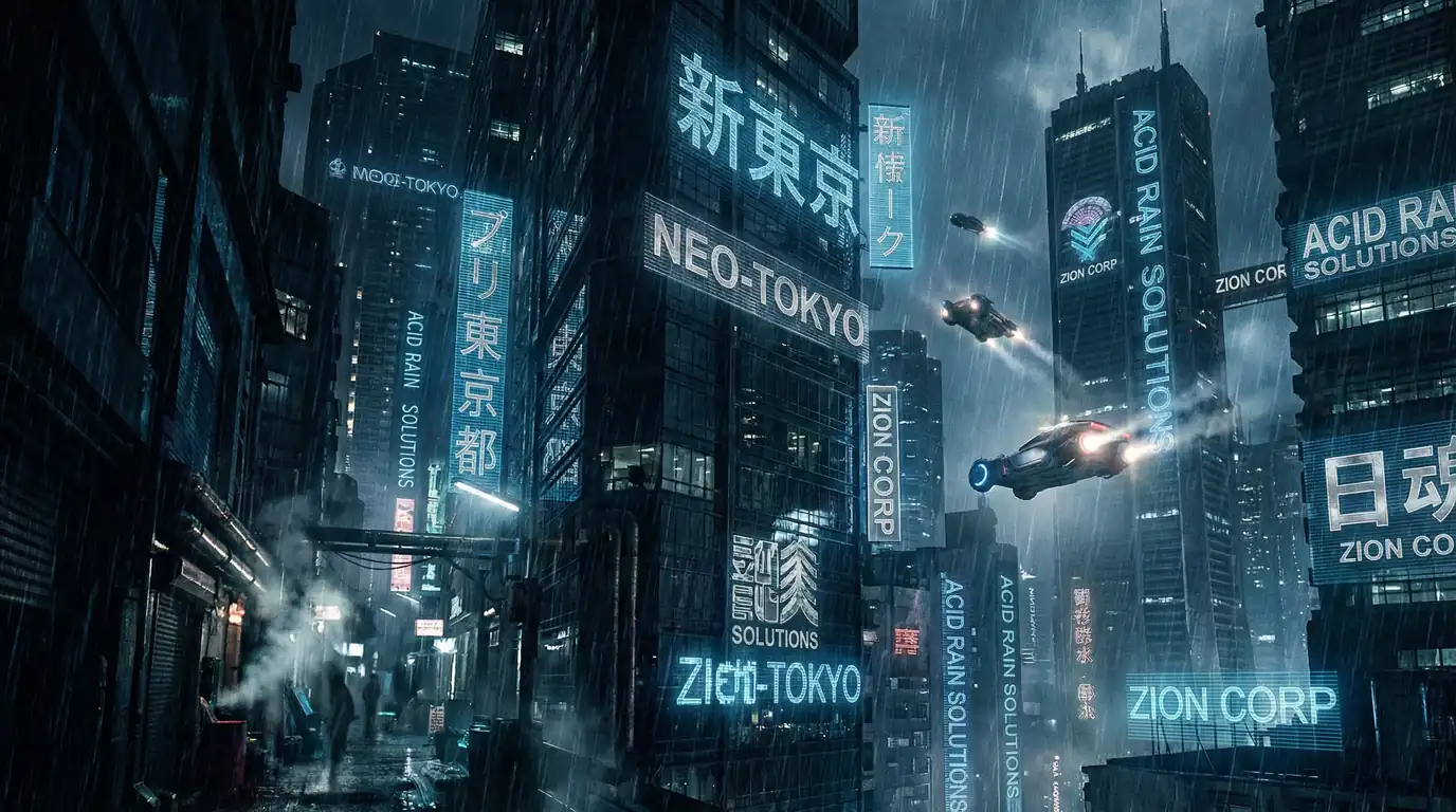 赛博朋克之城 - 福利视频 银翼杀手深度解析